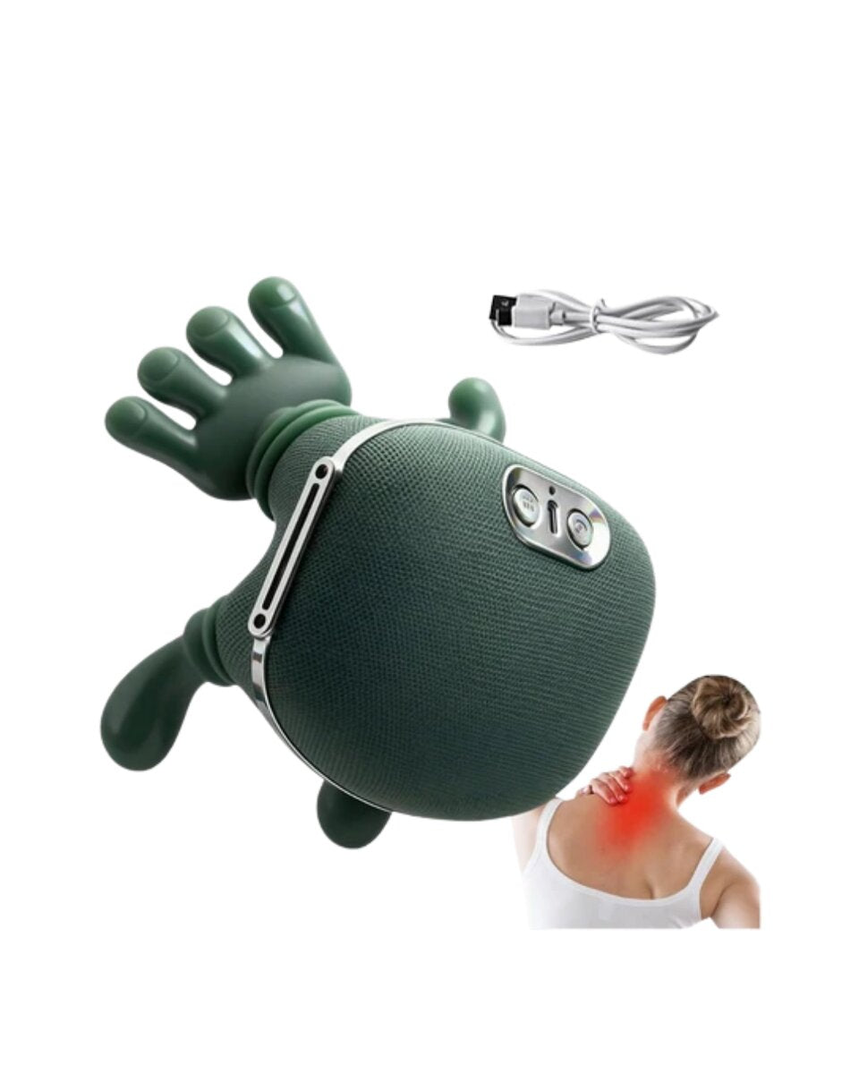 Taşınabilir Boyun Masaj Aleti 3 Kademeli Hız 3D Masaj Teknolojisi